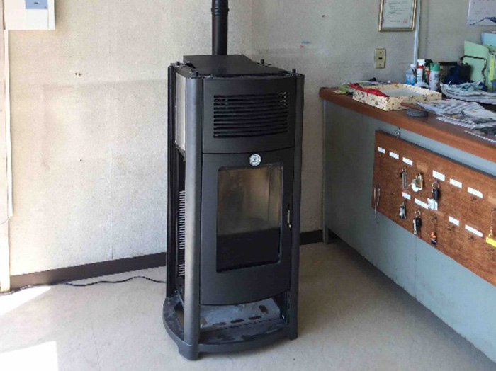 ストーブ外装を取り外しイメージ画像