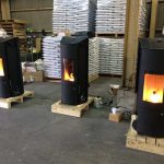 壮観の3台試運転